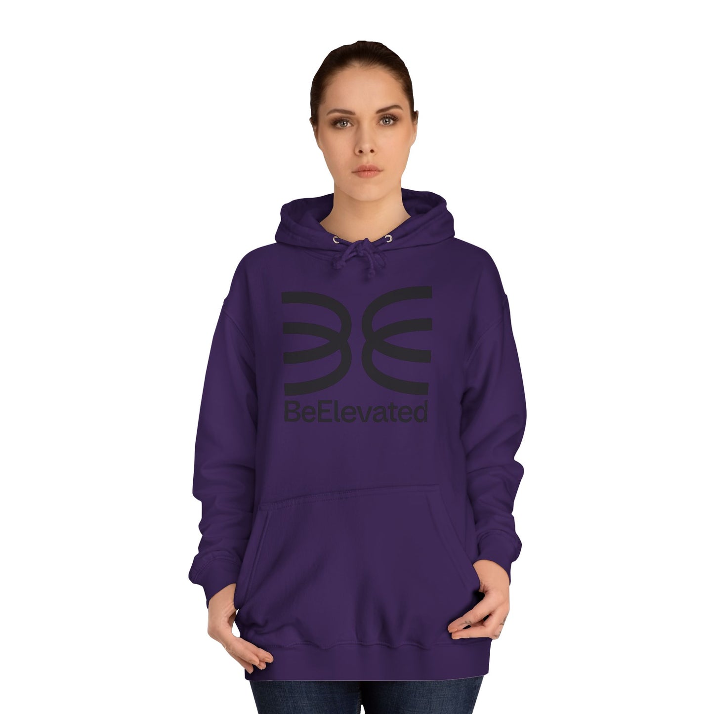 BeElevated Unisex College Hoodie - Inspirational Casual Wear